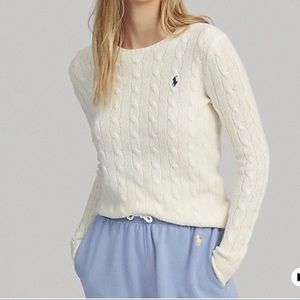 Ralph Lauren Cable Knit Sweater Size XS